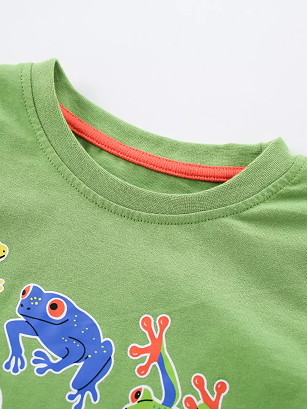 Children's Frogs Graphic Short Sleeve T-Shirt, image 2