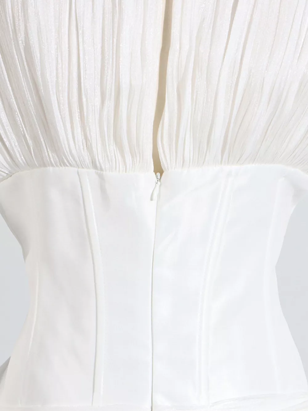 Ruffle Balloon Sleeve Mini Dress, image 12