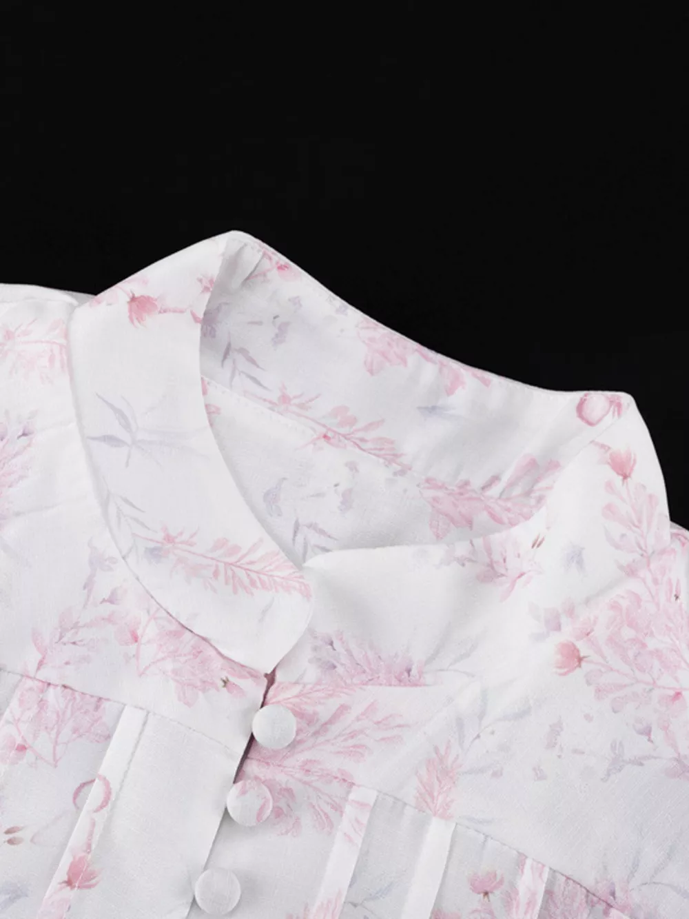 Floral Print Layered Ruffle Dress, image 7