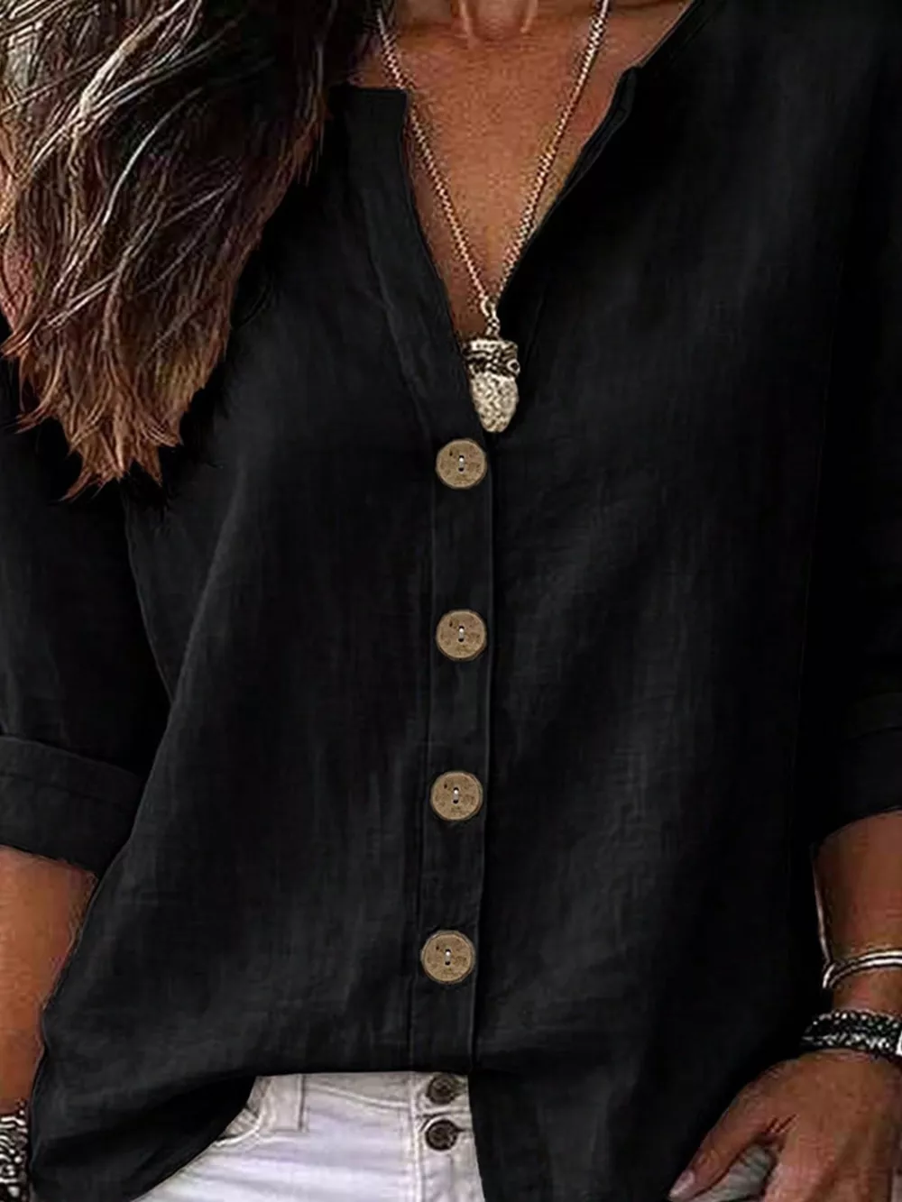 Button Up Long Sleeve Shirt, image 16