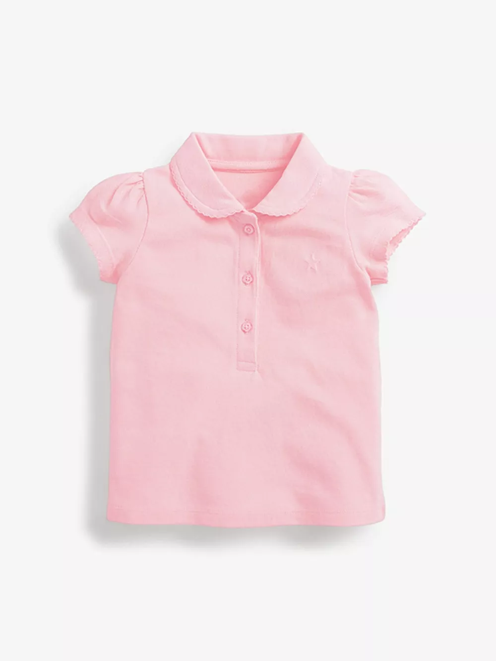Children's Button Detail Short Sleeve Polo, image 9