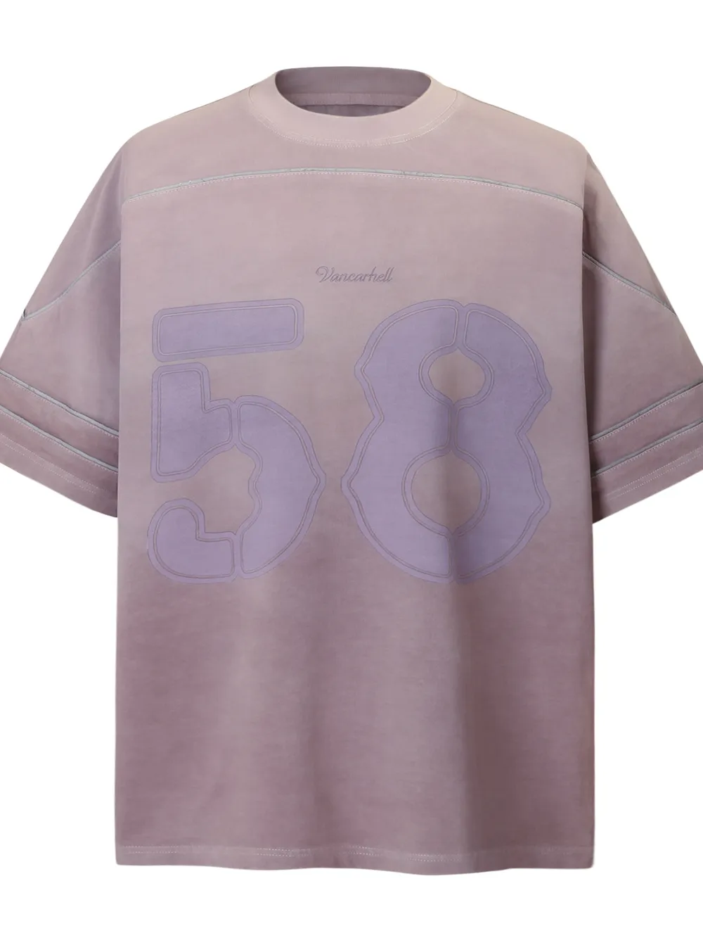 Men's Oversized Number 58 Graphic T-Shirt, image 4