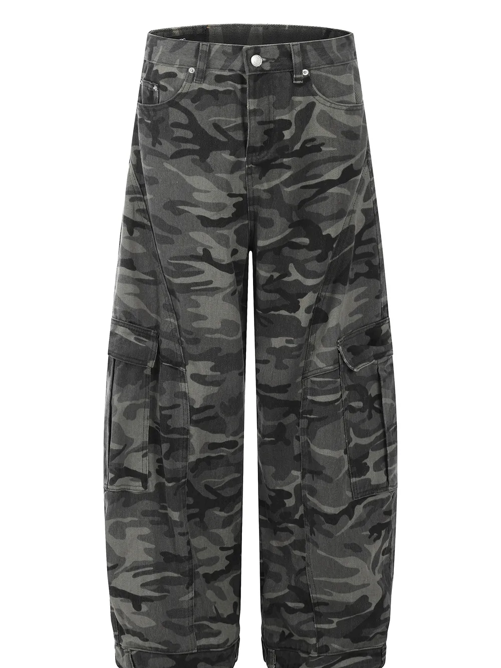 Men's Camouflage Wide Leg Pants