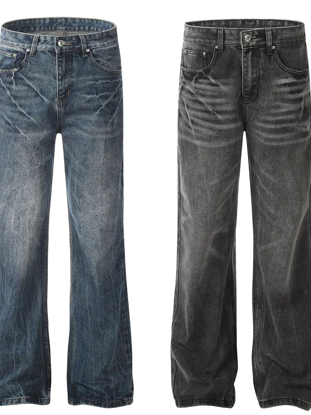 Men's Wide Leg Jeans, image 7