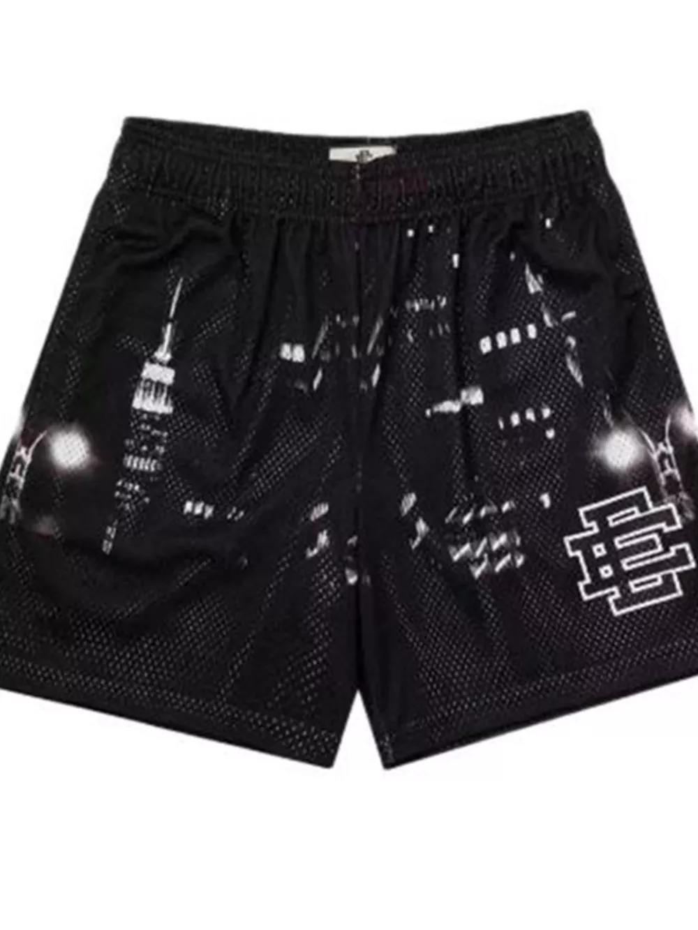 Men's Full Size Elastic Waist Shorts Plus Size