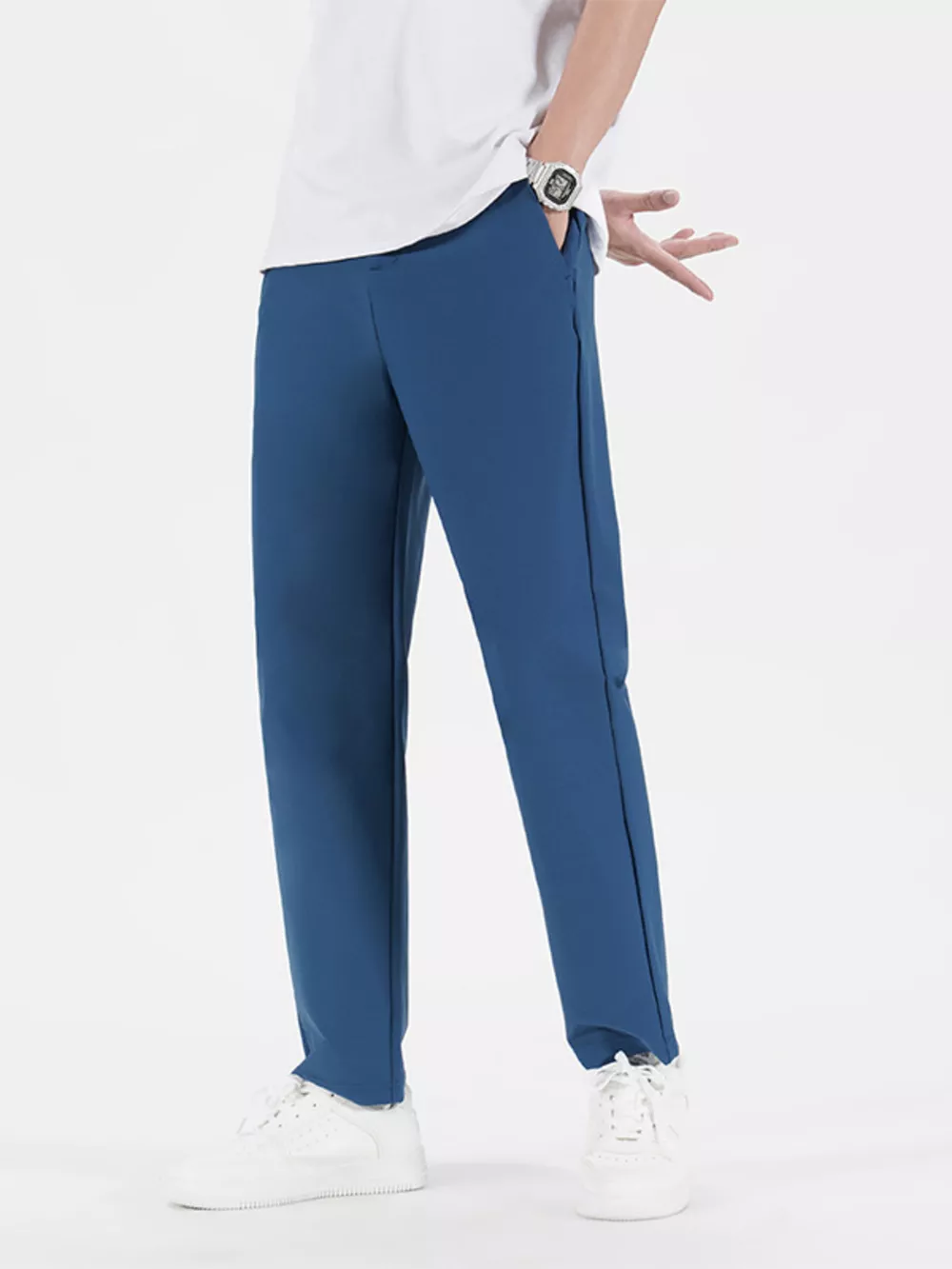 Men's Plus Size Casual Loose Fit Pants, image 2