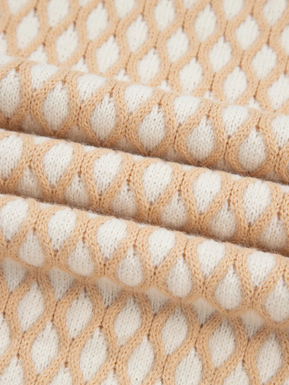 Textured Knit Mock Neck Sweater, image 2