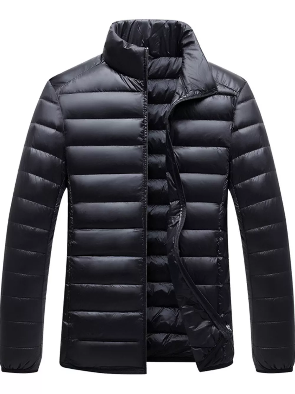 Men's Plus Size Lightweight Zip Up Jacket
