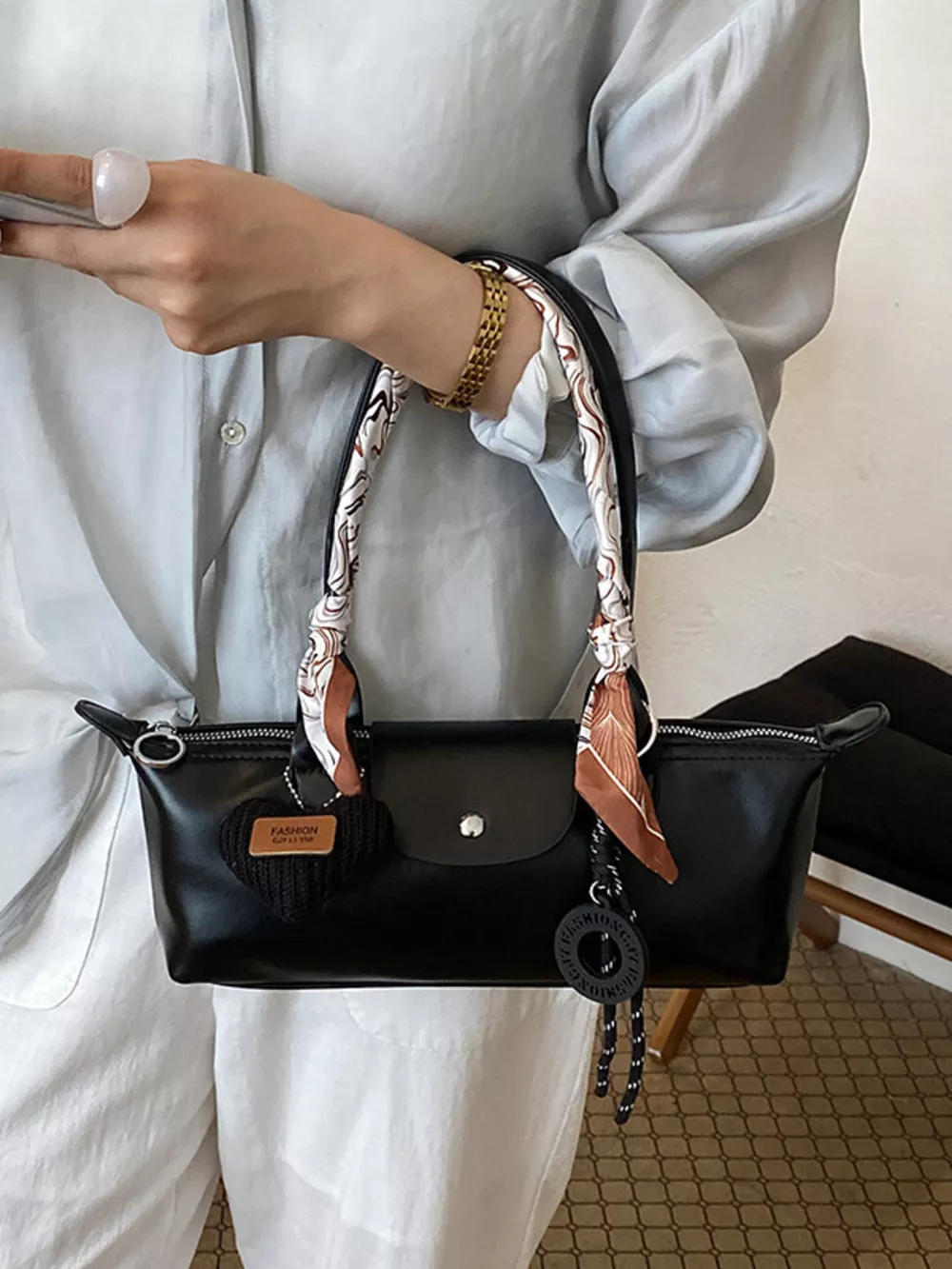 PU Leather Shoulder Bag, image 2