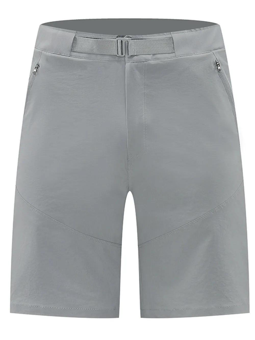 Men's Plus Size Zip Detail Shorts, image 5
