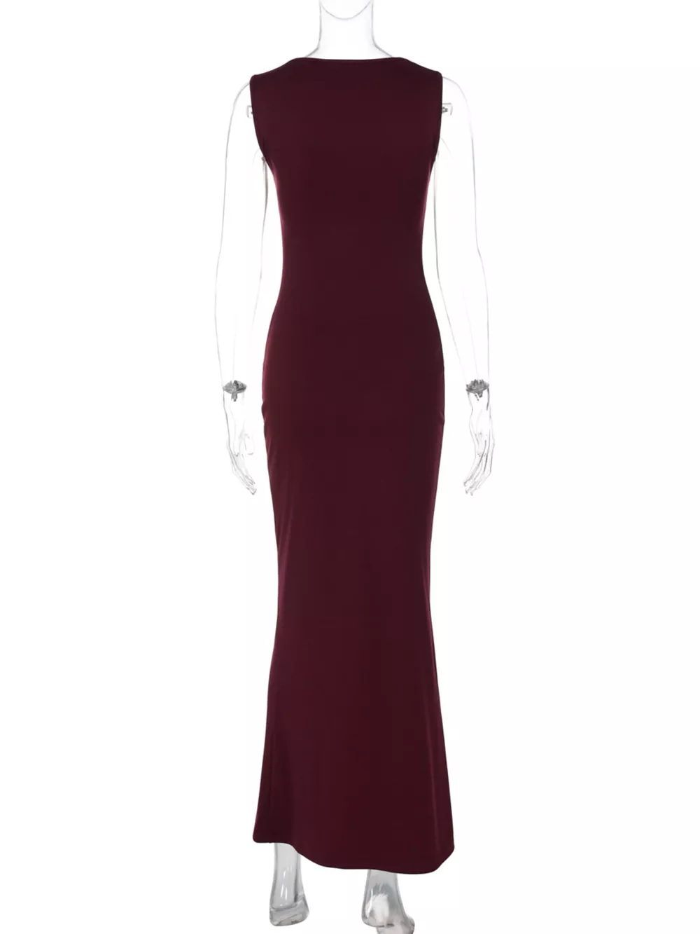 Square Neck Sleeveless Maxi Dress, image 23