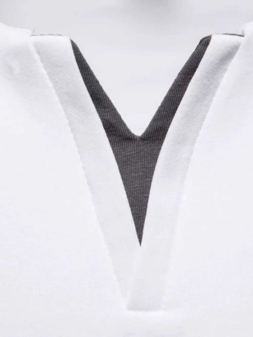 Men's Plus Size Slim Fit Notched Casual T-Shirt, image 5