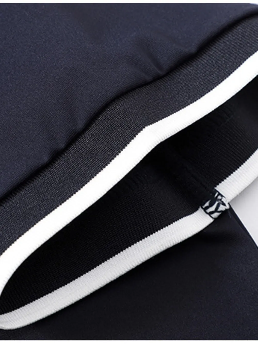 Men's Plus Size Button Detail Short Sleeve Polo, image 6