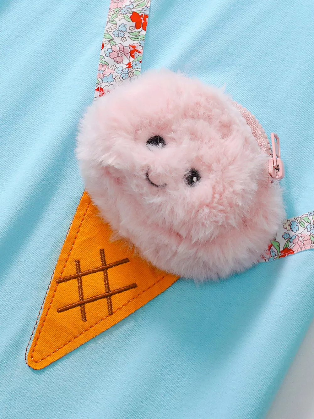 Children's Ice Cream Applique Casual Dress, image 2