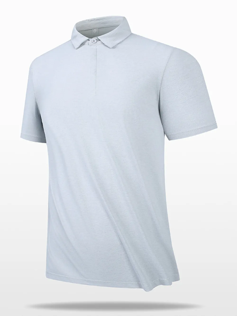 Men's Plus Size Button Detail Short Sleeve Polo, image 5