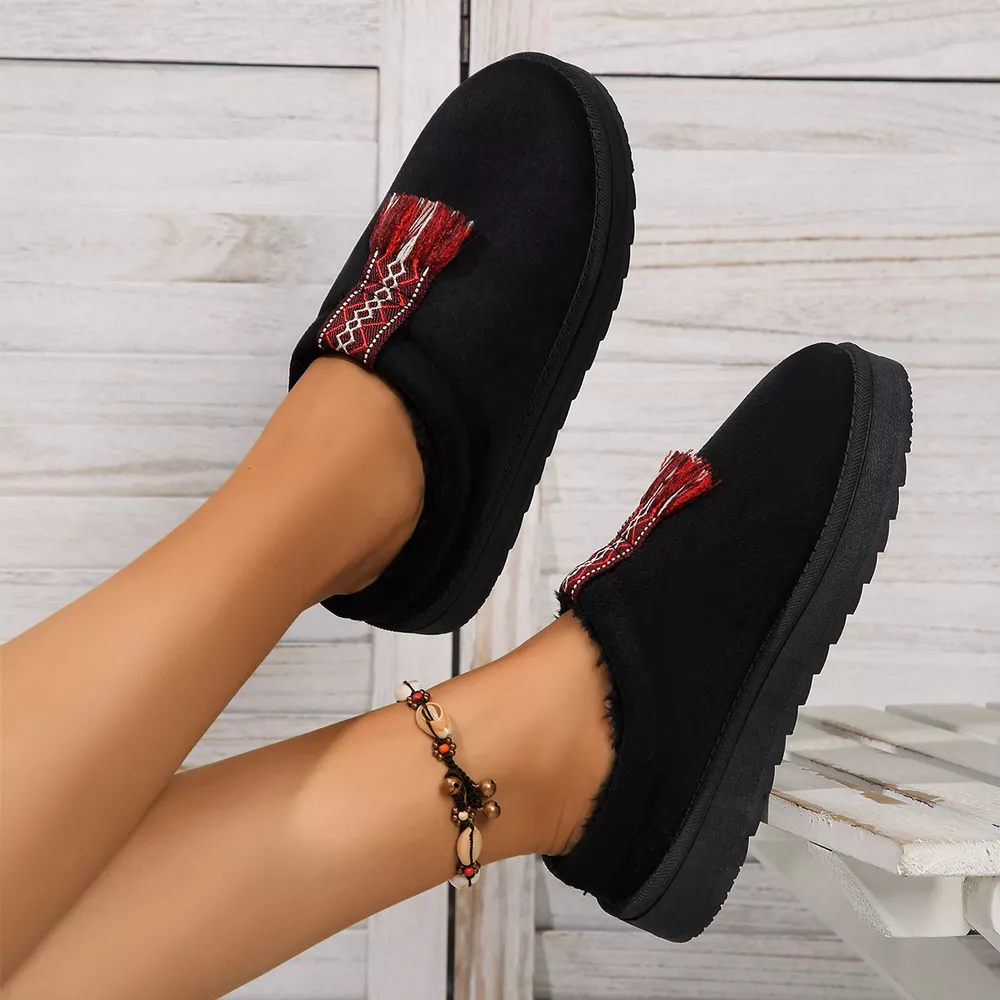 Round Toe Platform Slippers, image 16