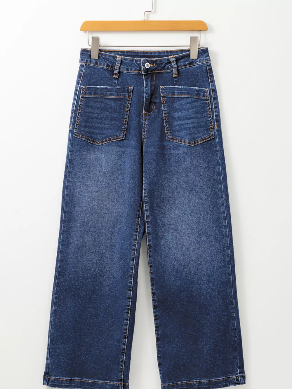 Patch Pocket Shift Jeans, image 3