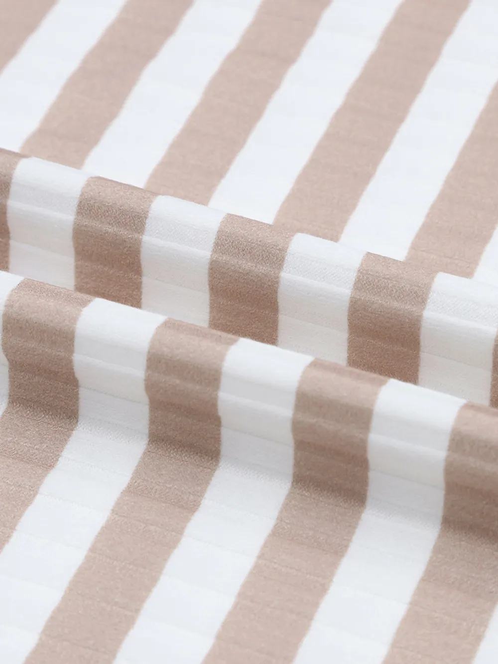 Striped Textured Knit Long Sleeve Tee, image 4