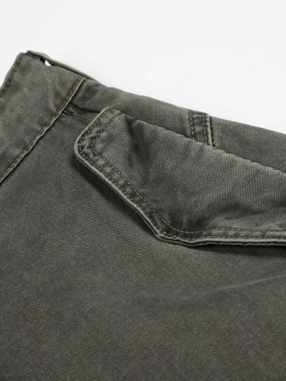 Men's Wide Leg Cargo Pants, image 5