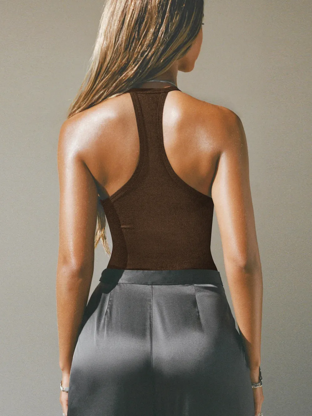 Cutout Ribbed Tank Top, image 4