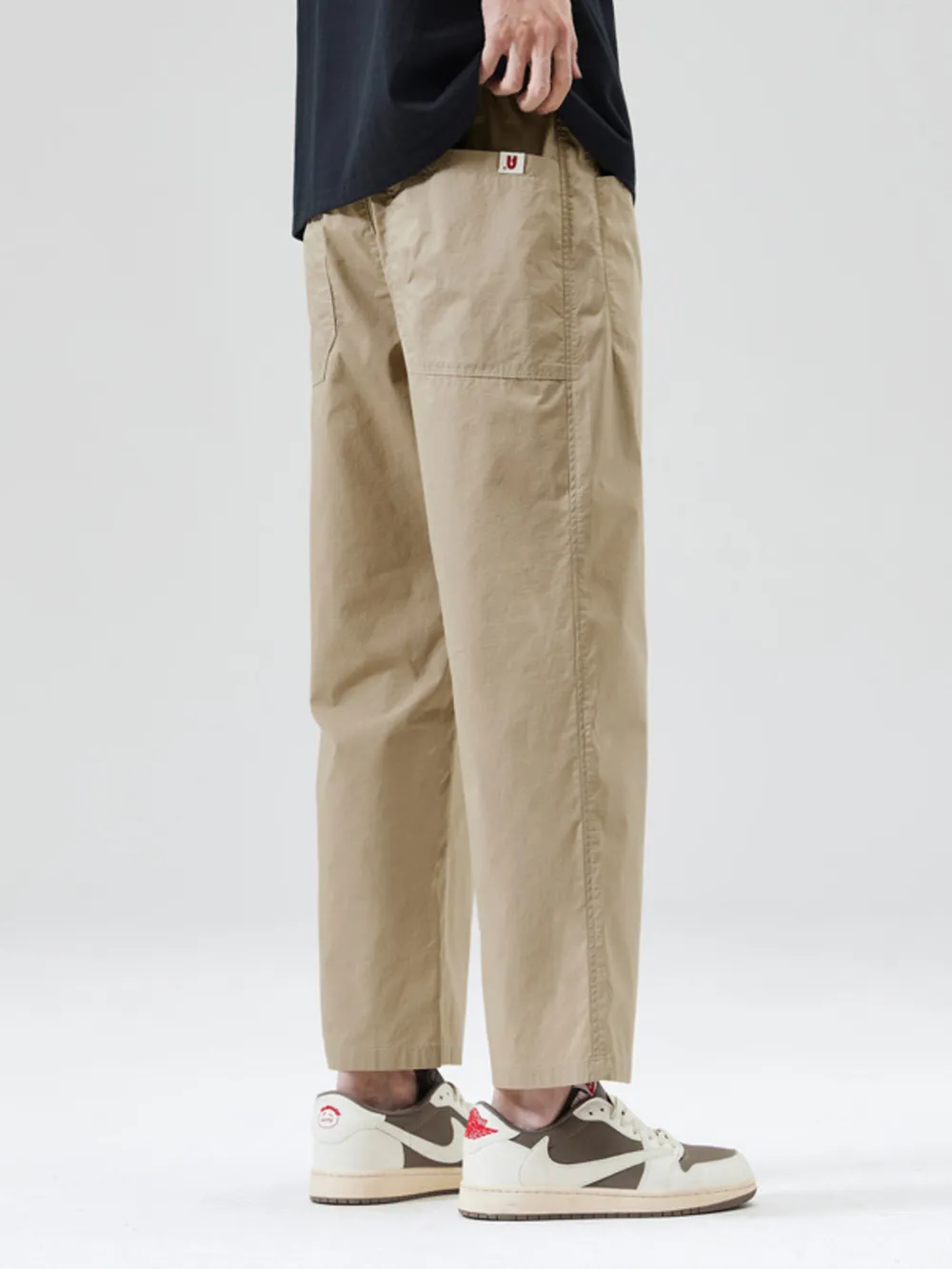 Men's Full Size Wide-Leg Casual Pants Plus Size, image 3