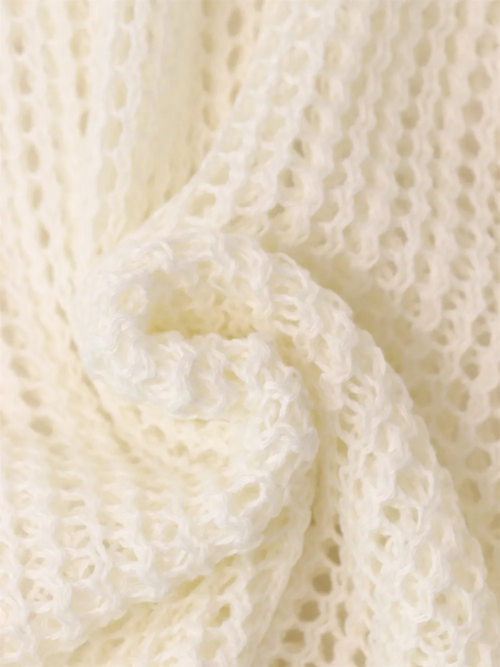 Openwork Relaxed Fit Knit Cover Up, image 23