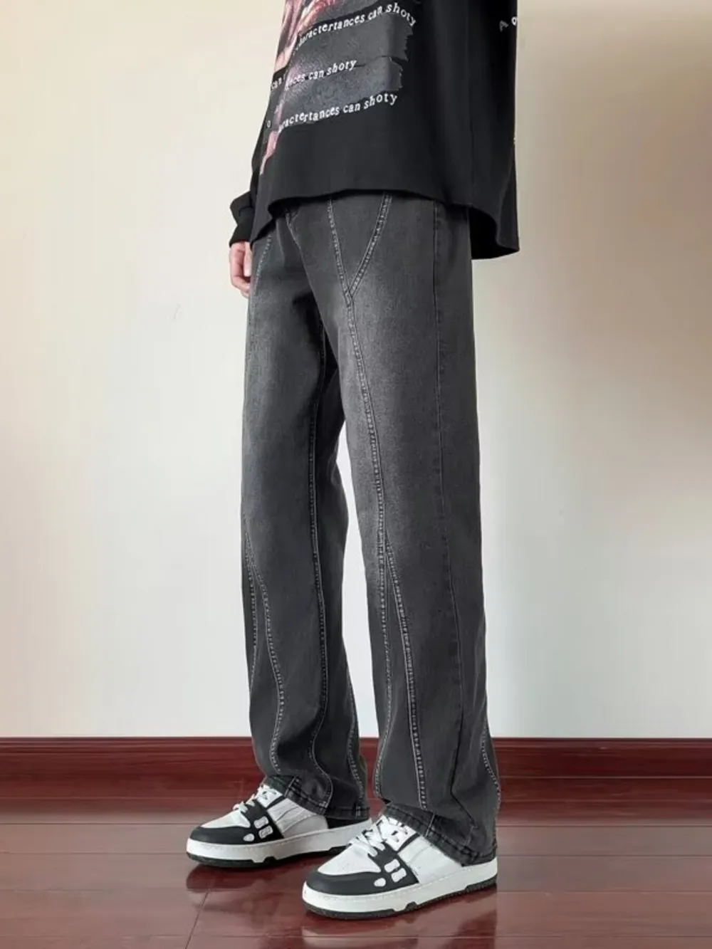 Men's Full Size Loose Fit Jeans Plus Size