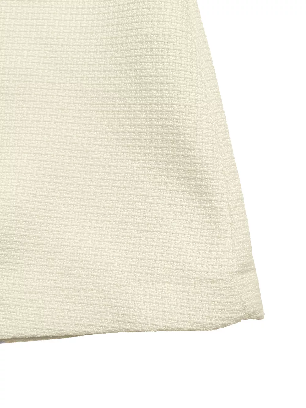 Peter Pan Collar Button-Front Tweed Mini Dress, image 11