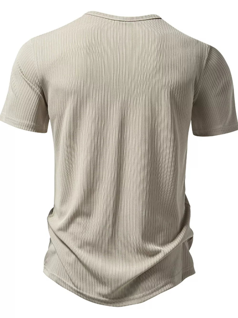 Men's Button Detail Short Sleeve T-Shirt, image 13