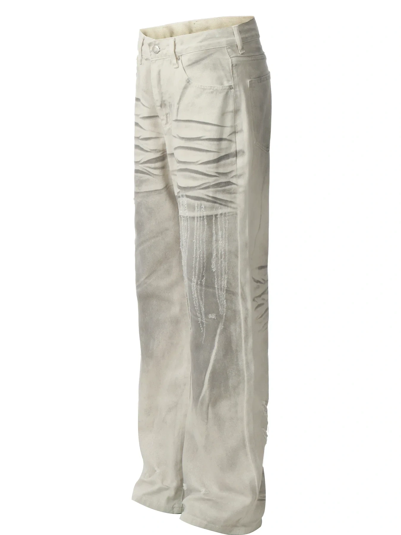 Men's Vintage washed Jeans, image 2
