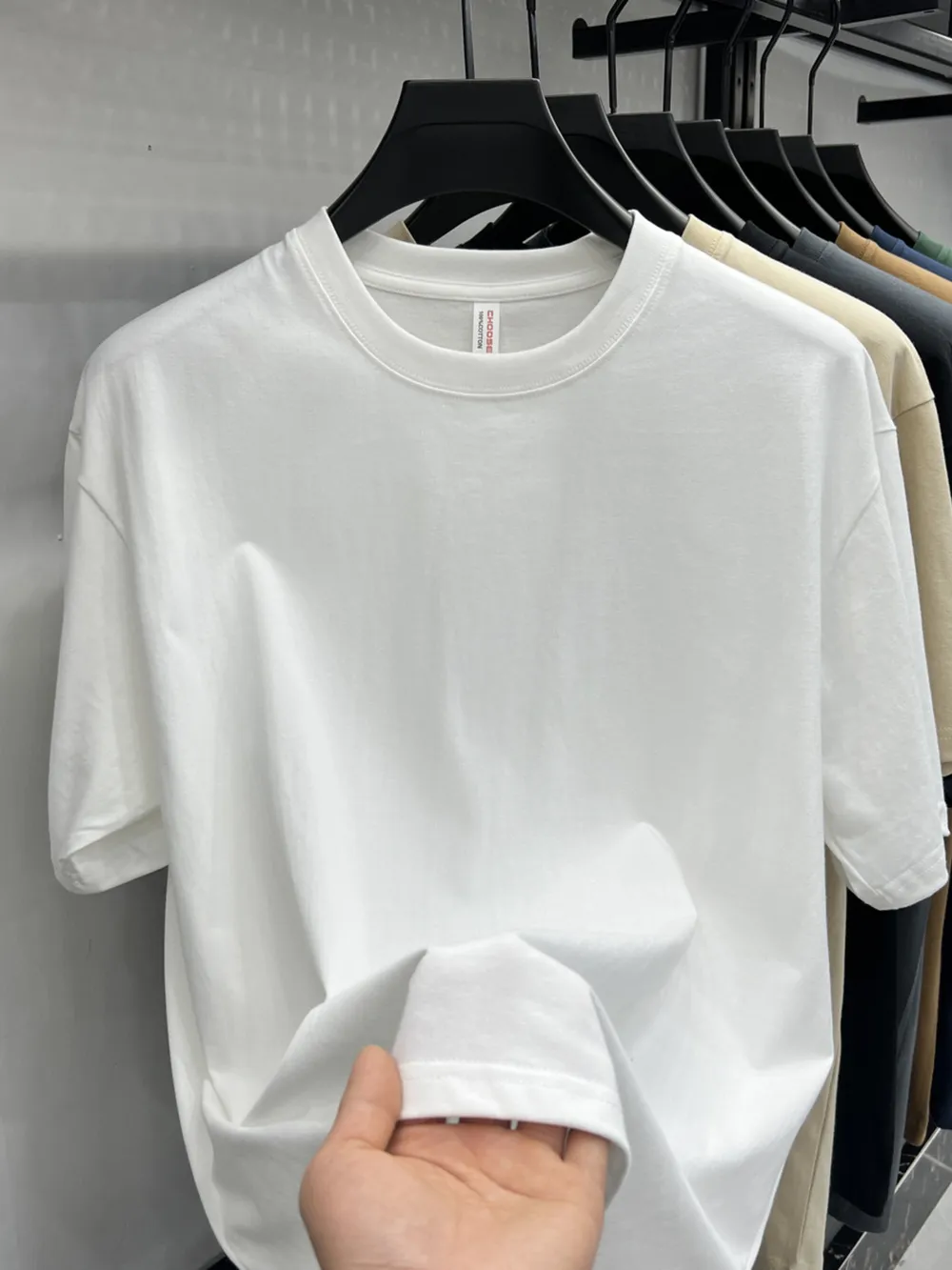 Men's Plus Size Round Neck Short Sleeve T-Shirt, image 12