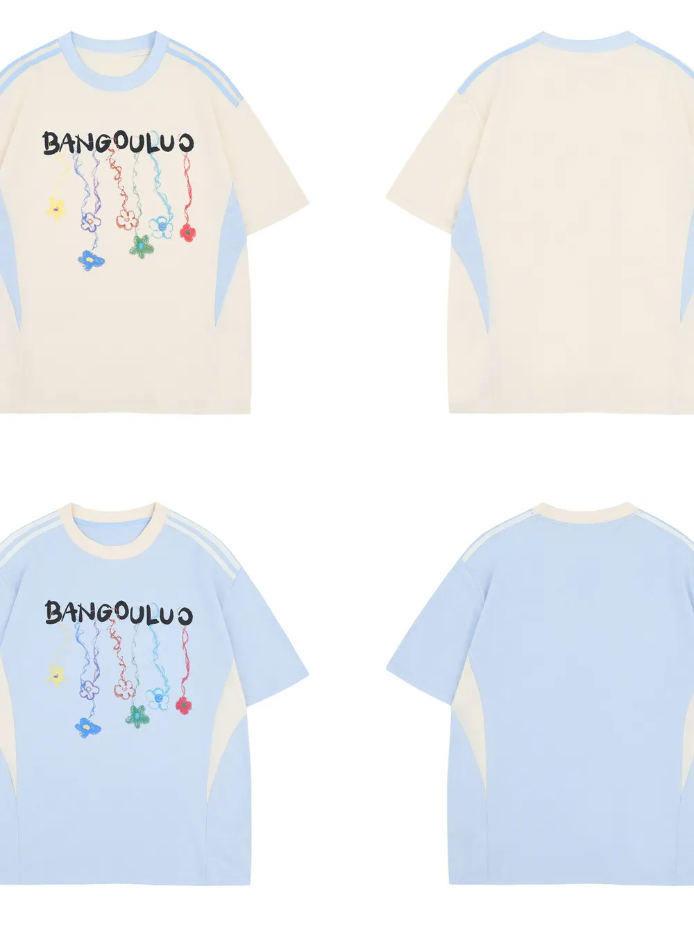 Men's Graphic Round Neck Short Sleeve T-Shirt, image 5