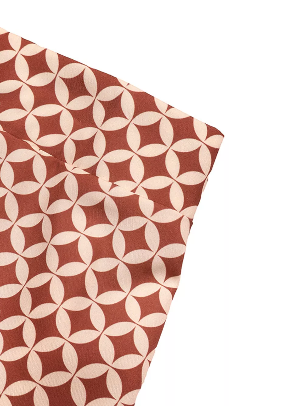 One-Shoulder Top and Geometric Print Maxi Skirt Set, image 15