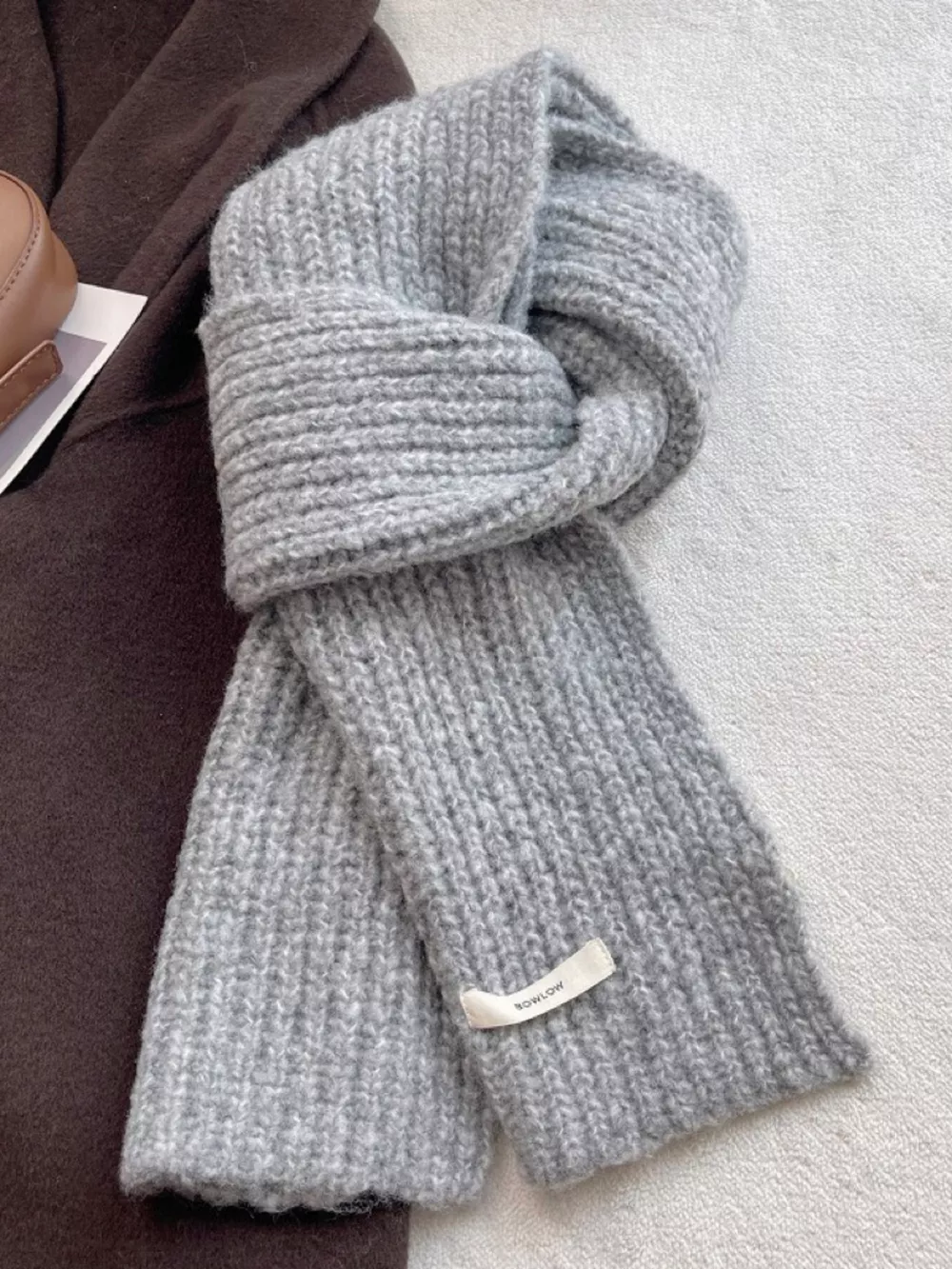 Cozy Knitted Winter Scarf, image 9