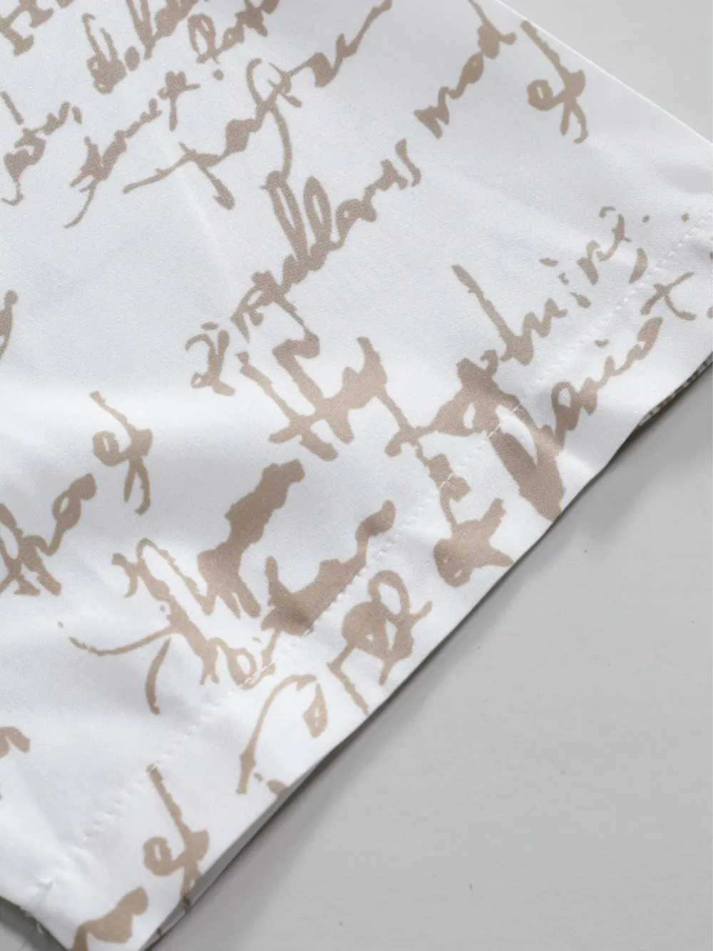 Men's Vintage Art Print Short Sleeve Button-Up Shirt, image 4