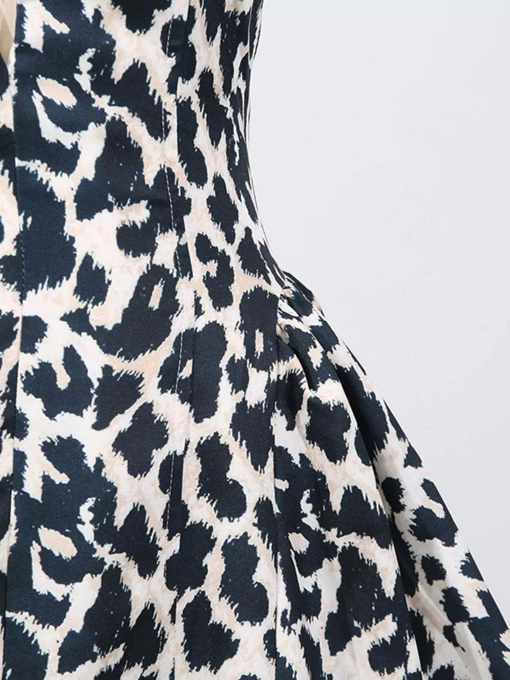Leopard Print Halter Neck Mini Dress, image 10