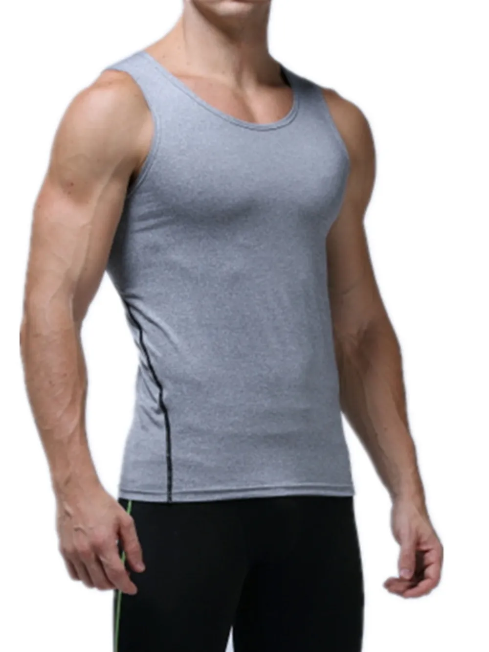Men's Full Size Round Neck Active Tank Plus Size, image 6