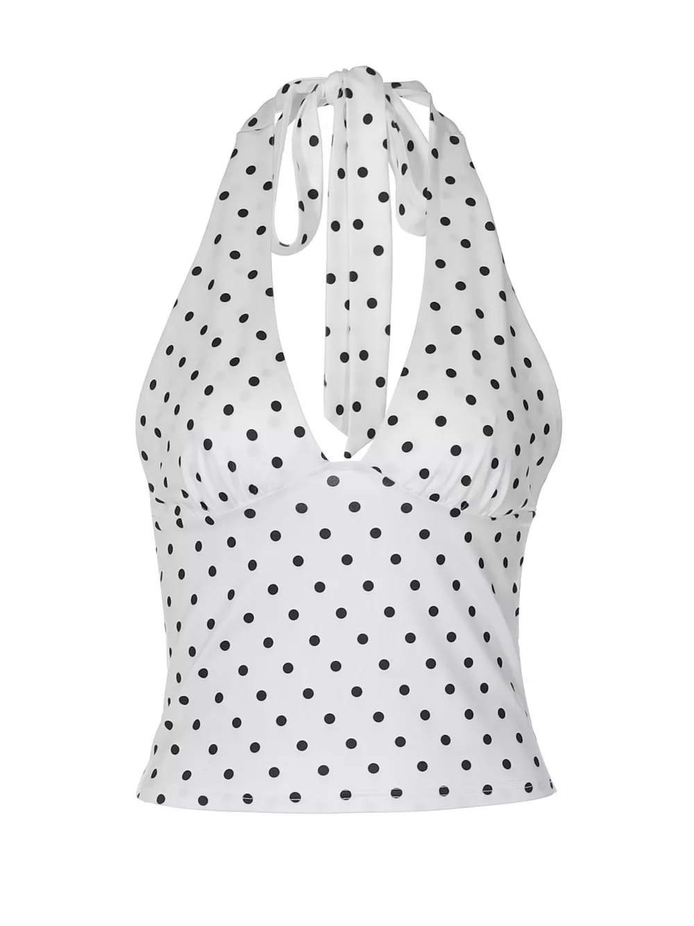 Polka Dot Halter Neck Cami, image 5