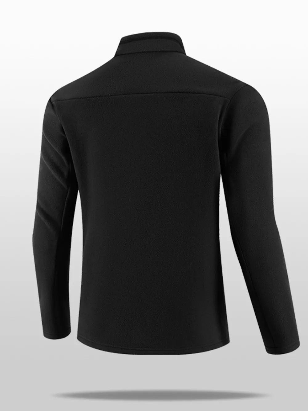 Men's Plus Size Full- Fleece Jacket, image 5