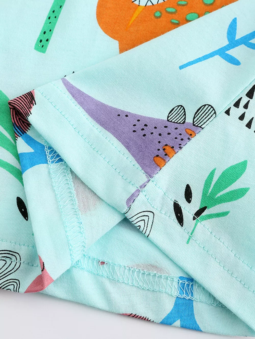 Children's Dinosaur Print A-Line Dress, image 4