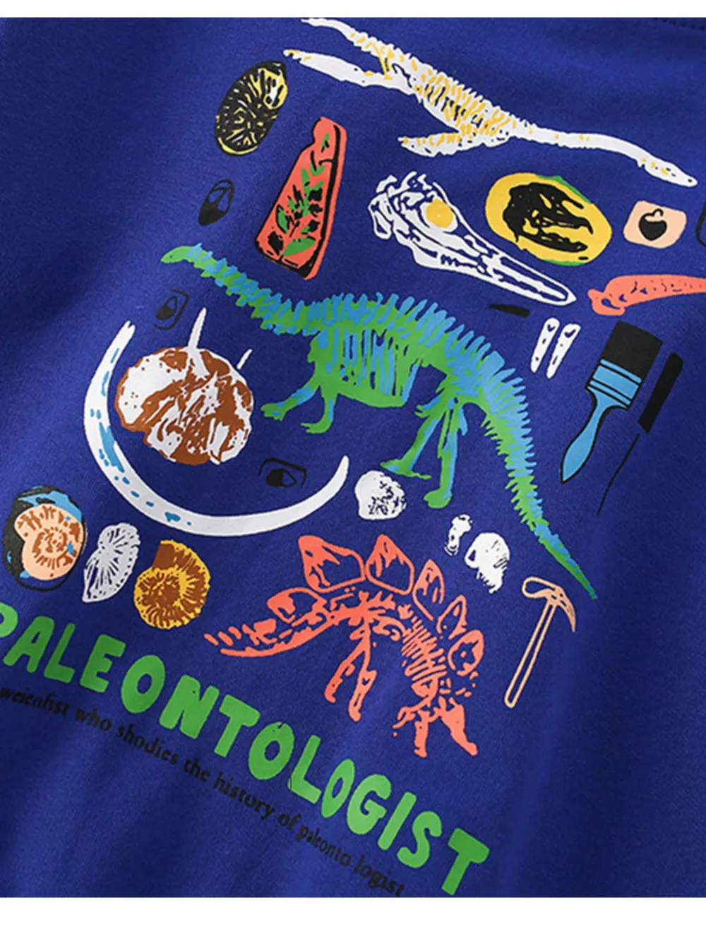 Children's Dinosaur Crew Neck Sweatshirt, image 4