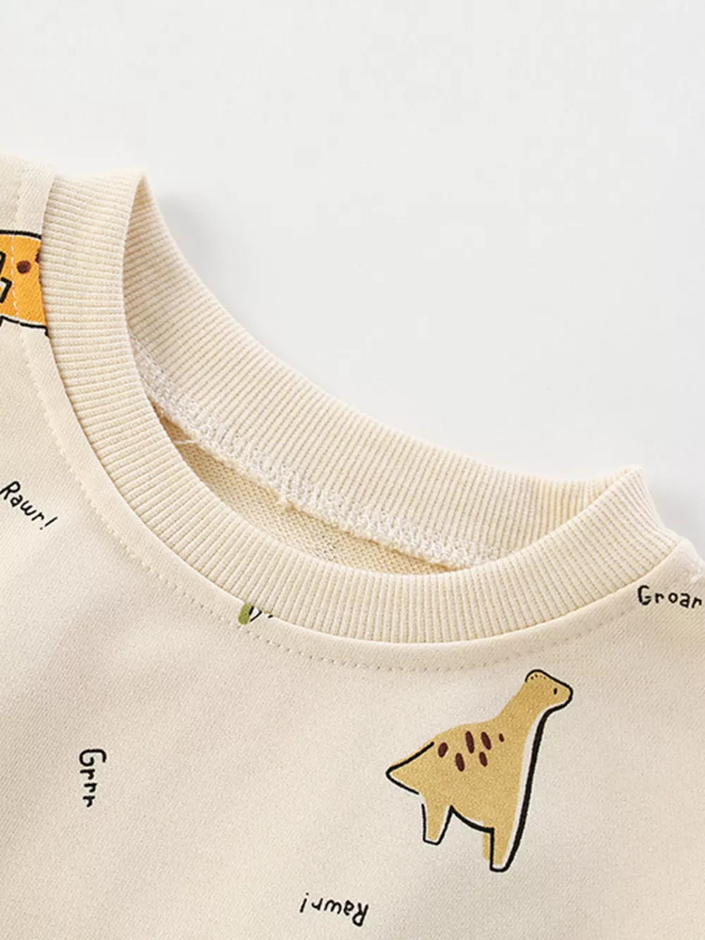 Children's Dinosaur Print Crew Neck Sweatshirt, image 2