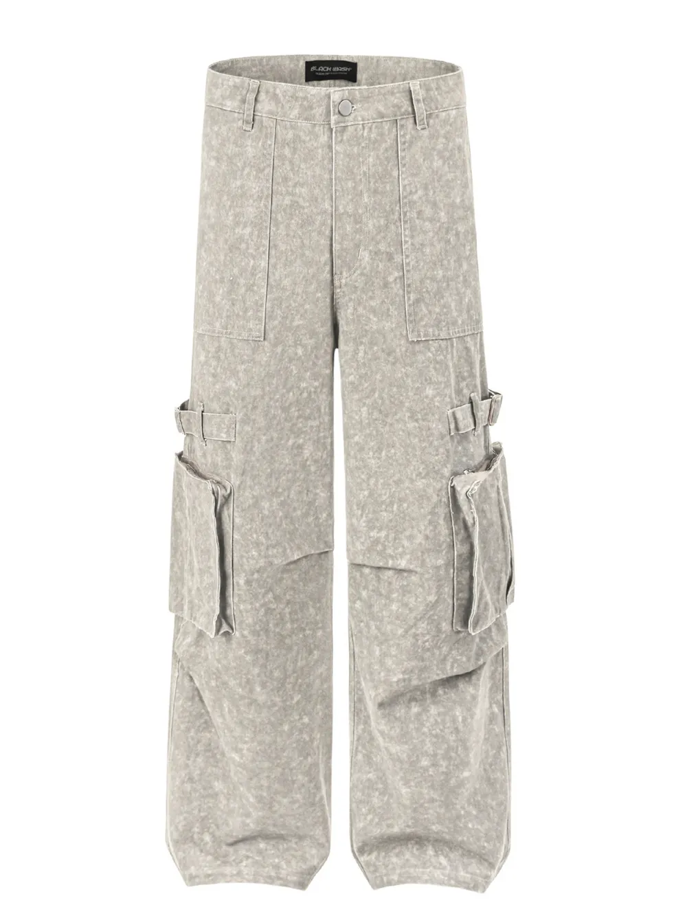 Men's Wide Leg Cargo Jeans