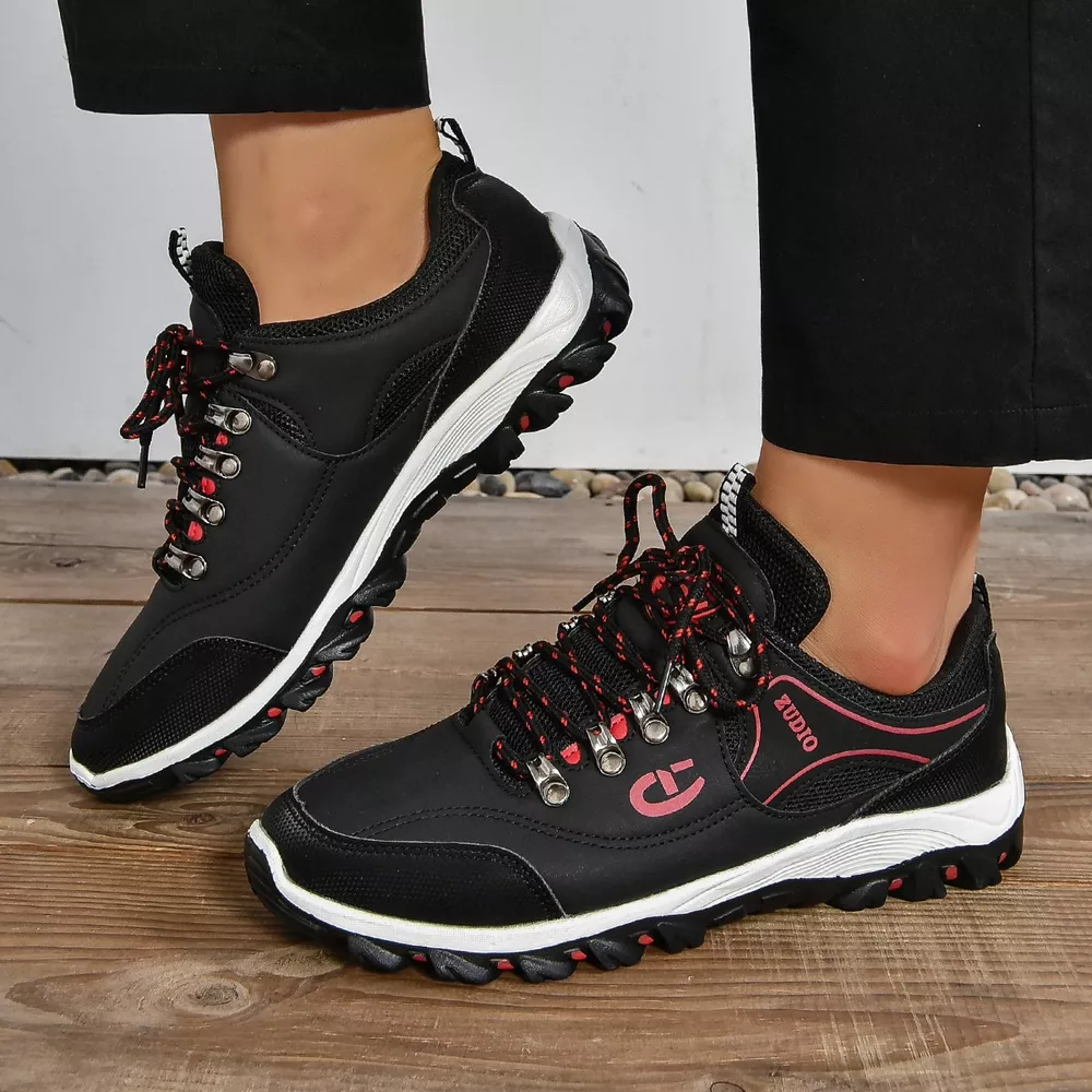 Lace Up Round Toe Sneaker, image 2