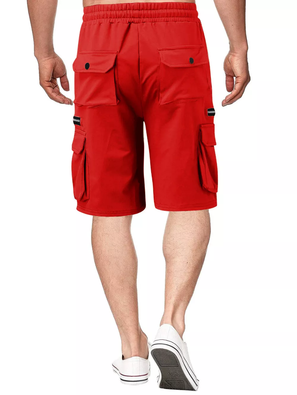 Men's Full Size Drawstring Cargo Shorts Plus Size, image 11