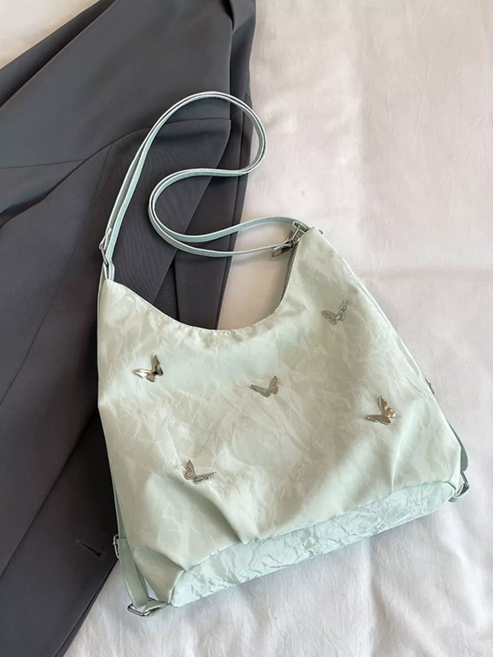 Butterfly Lightweight Shoulder Bag, image 6
