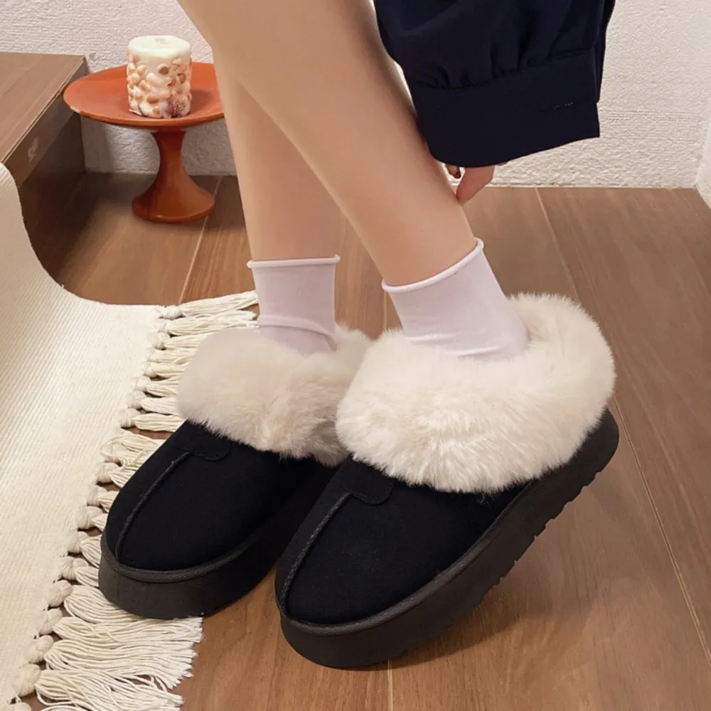 Cozy Furry Platform Boots, image 3
