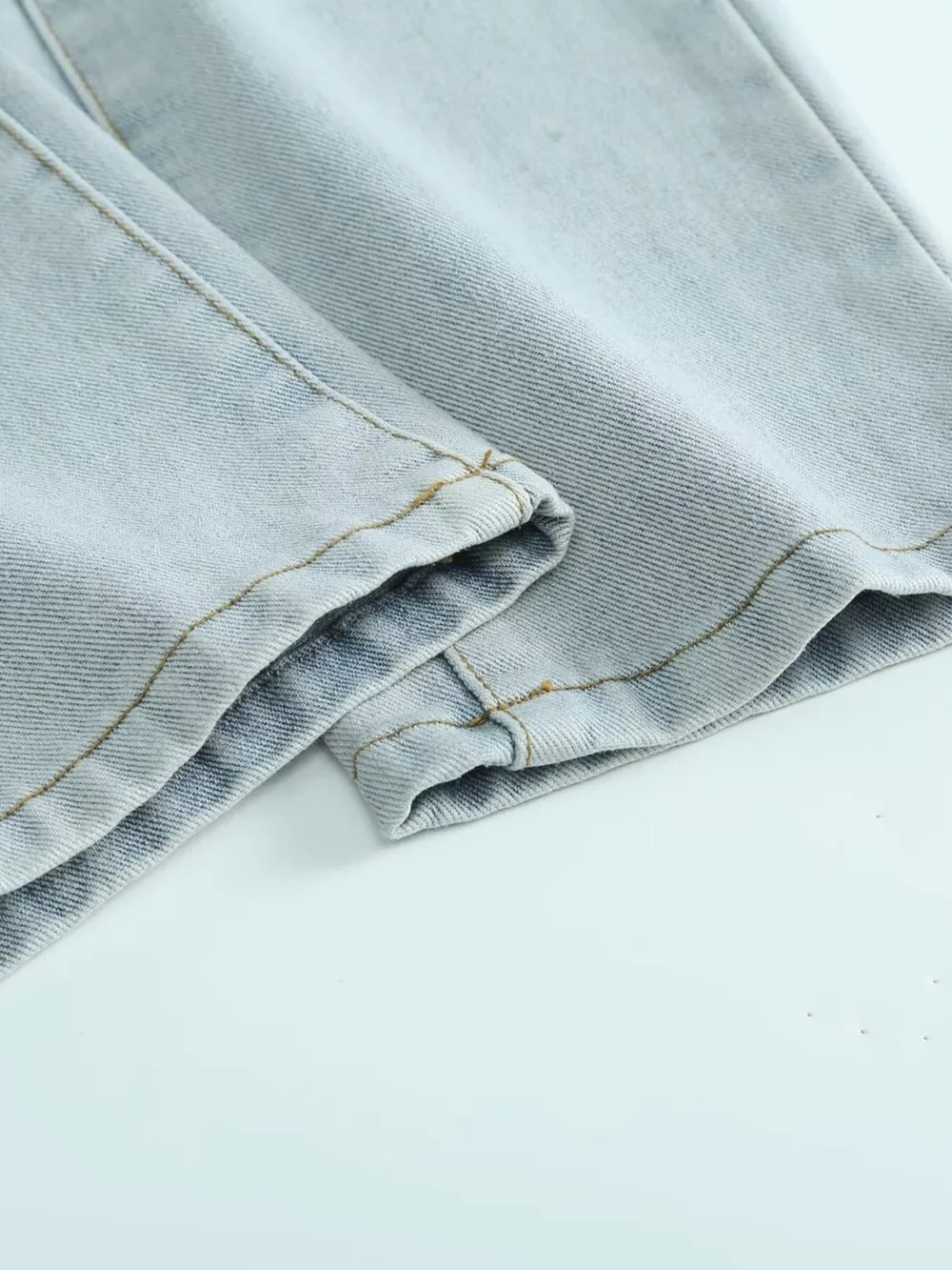 Men's Distressed Wash Jeans, image 5