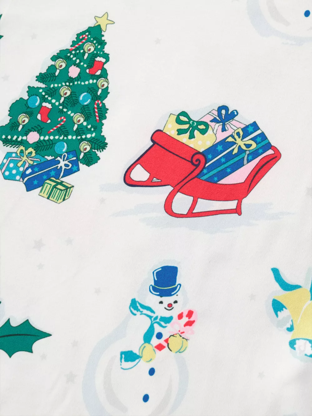 Children's Christmas Round Neck Top and Pants Set, image 2