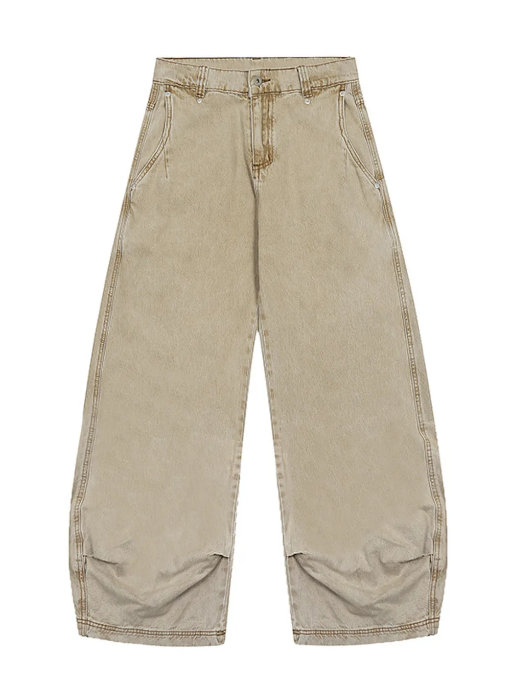 Men's Full Size Wide-Leg Relaxed Fit Jeans Plus Size, image 3